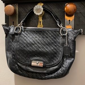 Coach - woven tote